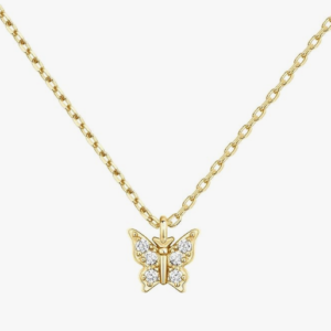 4K Gold Plated Dainty Pendant Necklace for Women