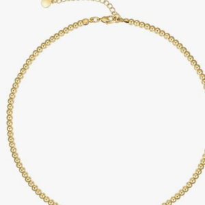 18K Gold Plated Dainty Choker Necklace for Women