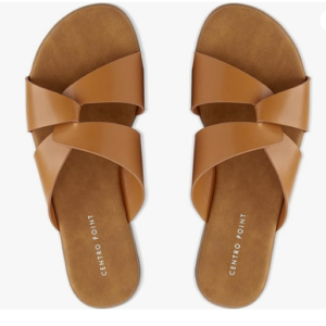 Women's Open-Toe Cross-Strap Sandals